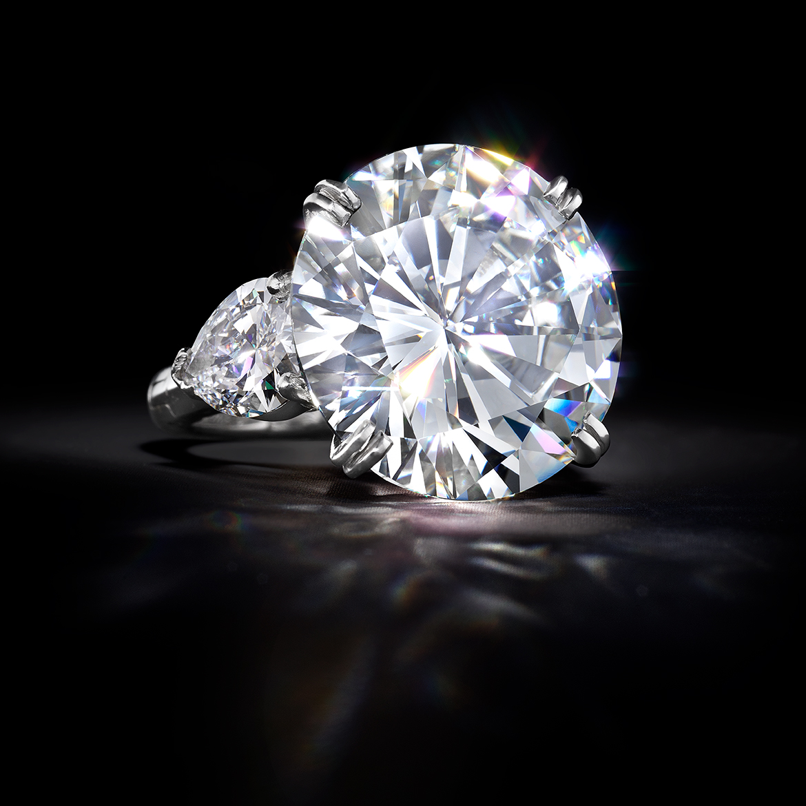Shine Round Diamond Ring