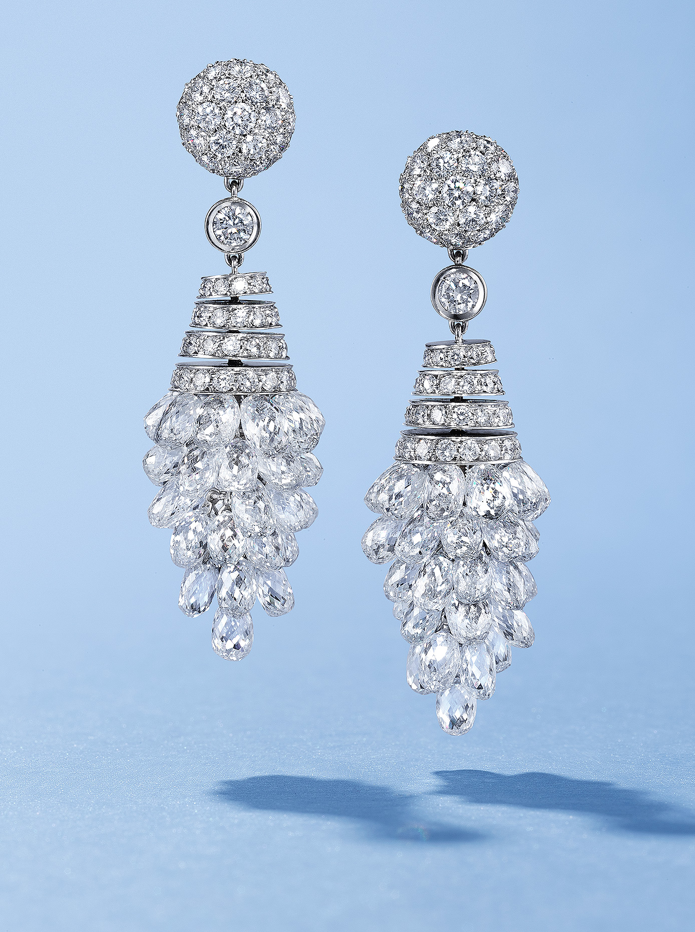 Briolette earrings