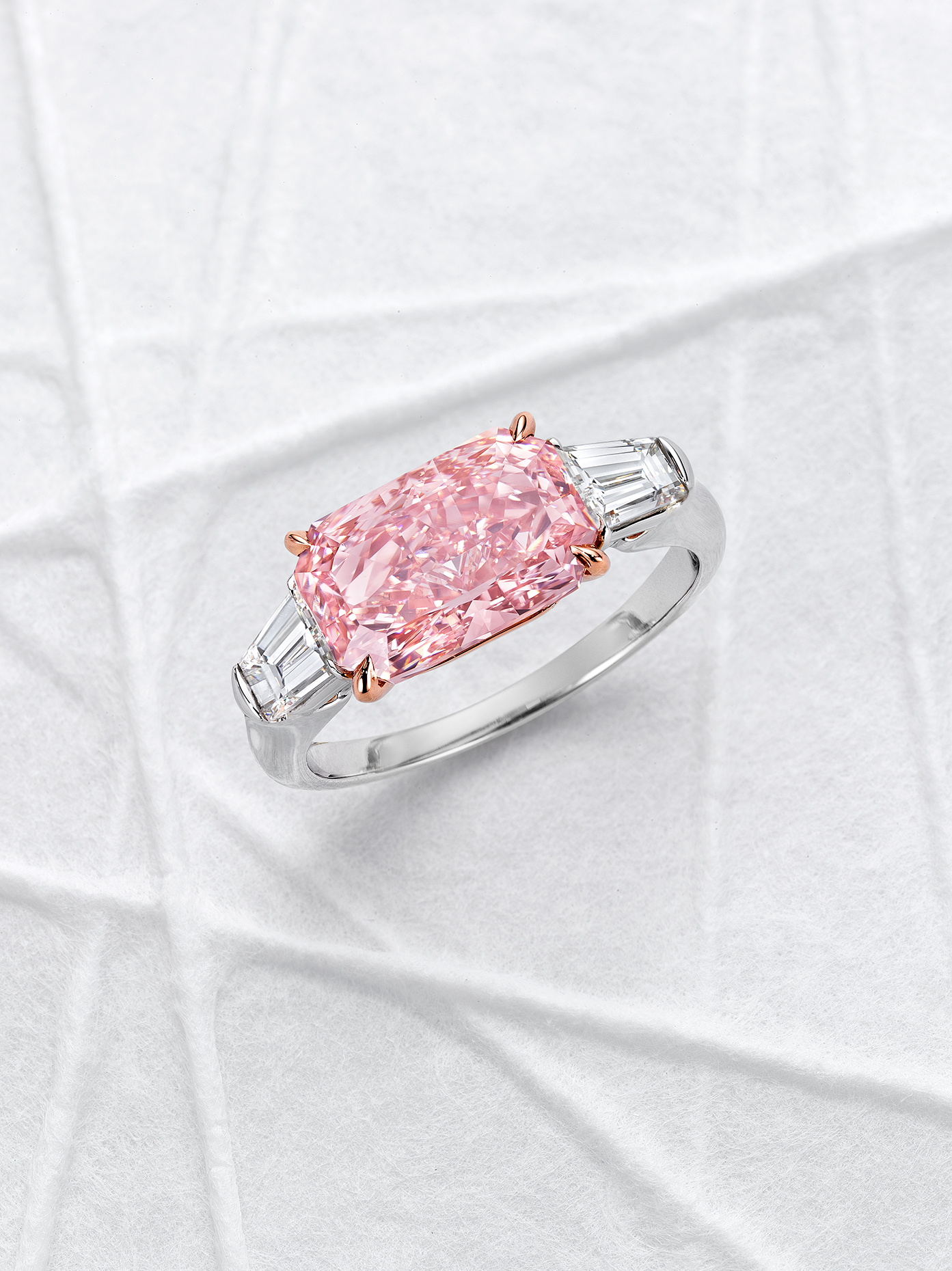 Pink Diamond Ring